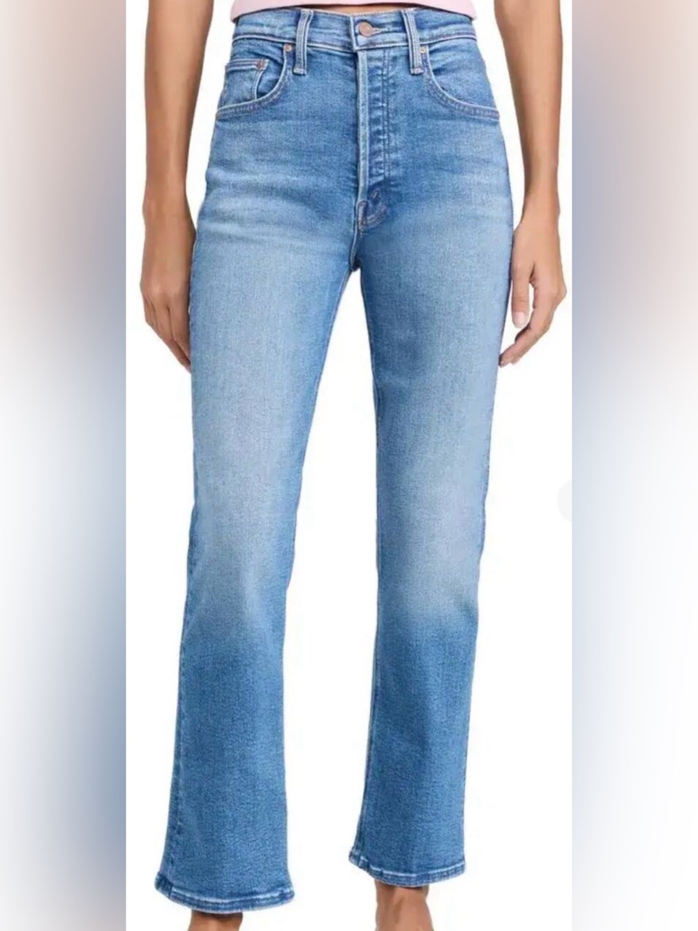 Mother Jeans The Tripper Ankle Straight High Rise Work Hard Play Hard 31
